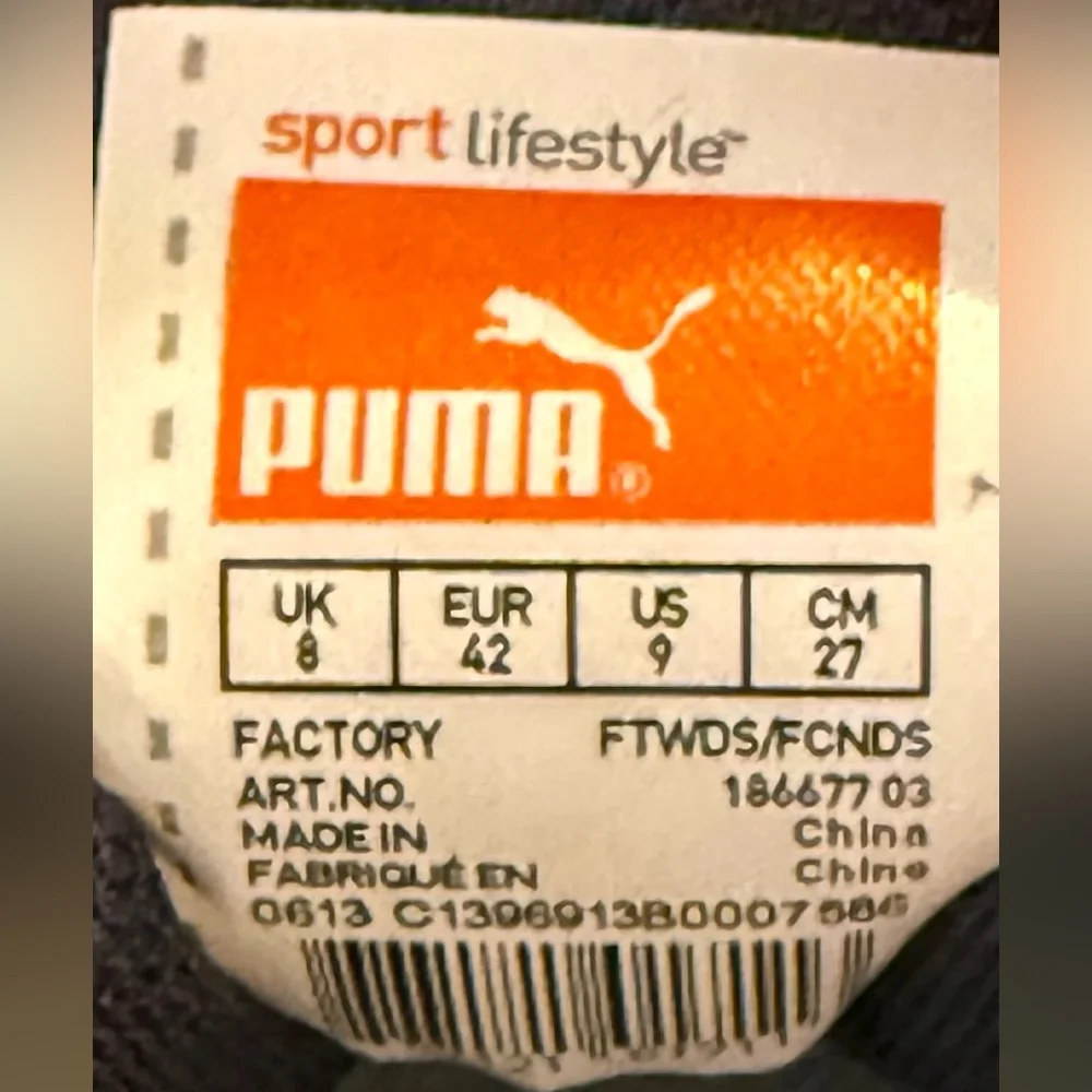 Puma Cell Jago  Athletic Shoes with Cushioned Sole Women’s Size 9